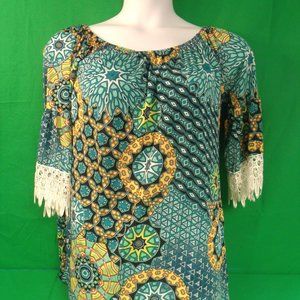 Half Sleeve Lace Tunic